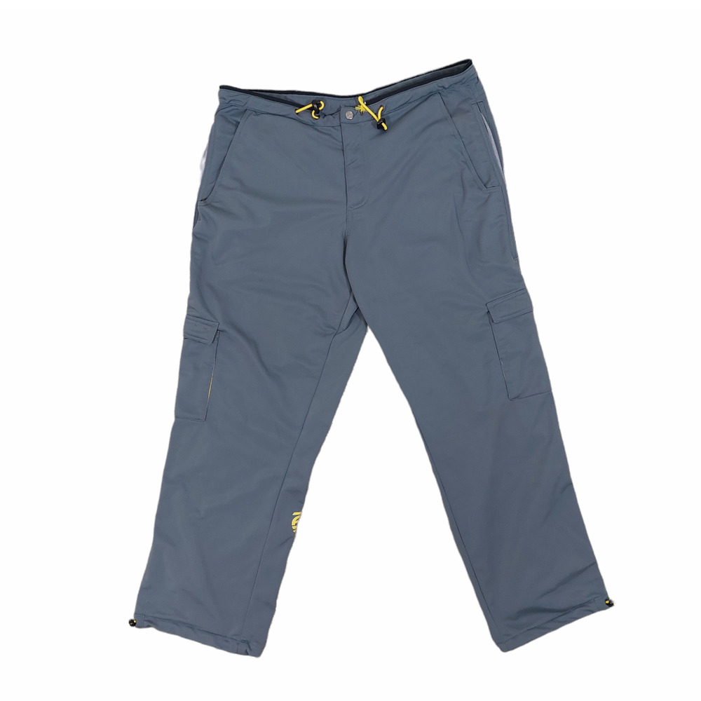 686 Enterprises Boys Snowboard Gray Cargo Snow Mesh Lined Pants Size L